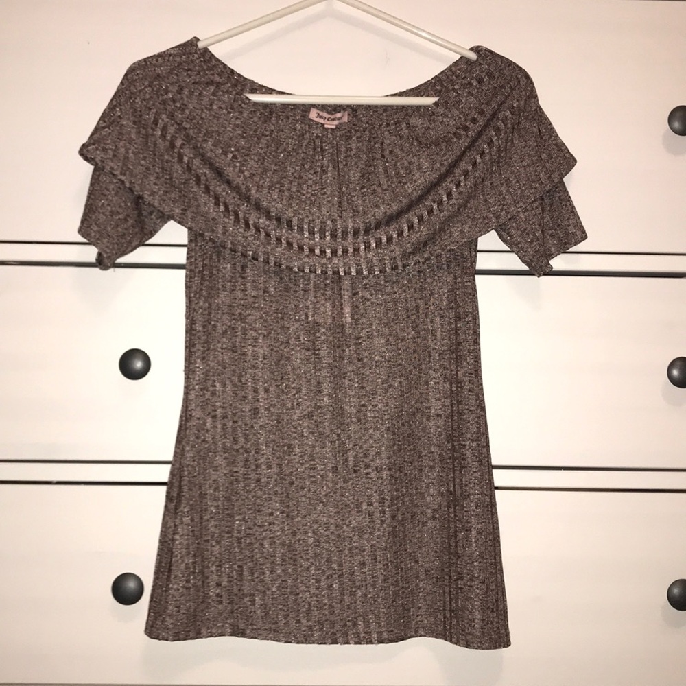 Juicy Couture off the shoulder top